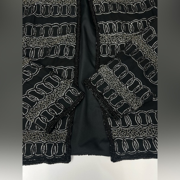 Vintage Scala Black Beaded Statement
Jacket, 100% PURE SILK LINING 100%POLYESTER - Picture 6 of 13